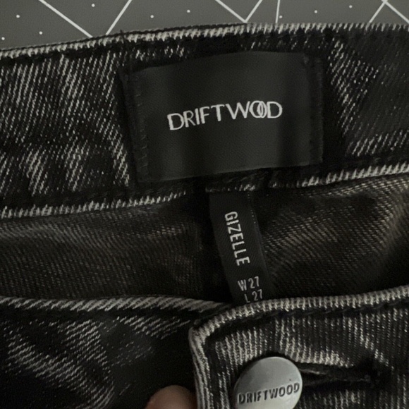 DRIFTWOOD Gizelle Stars Jeans Dark Wash W 27 L 27 - Picture 6 of 6